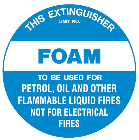 Foam ID Sign
190 x 190mm