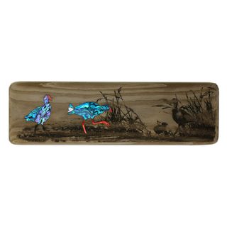 RECYCLEWOOD - PAUA -  PUKEKO IN THE WETLANDS