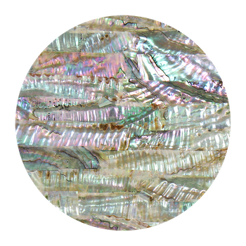 SHELL VENEER UNCOATED - MEXICAN ABALONE PINK - 140*240MM