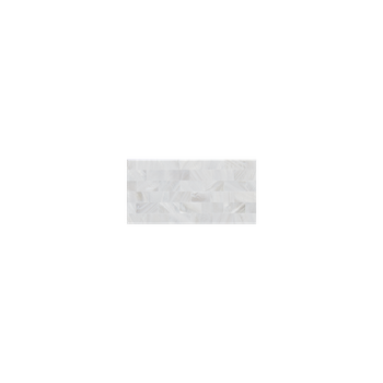 SOLID SHELL TILE - F/W MOP WHITE - BRICK - 12.5*25/150*75MM