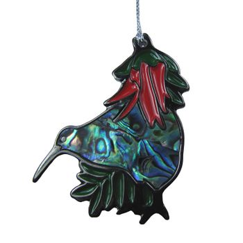 DECORATION - NZ BIRDS - KIWI & KAKA BEAK