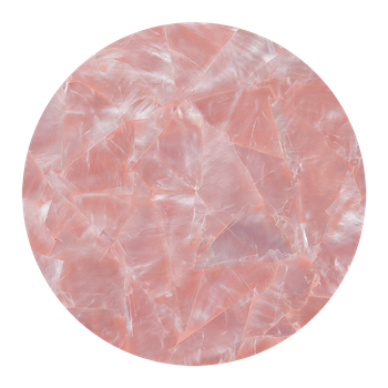 SHELL VENEER COATED - WMOP PINK QUARTZ - 200*200MM