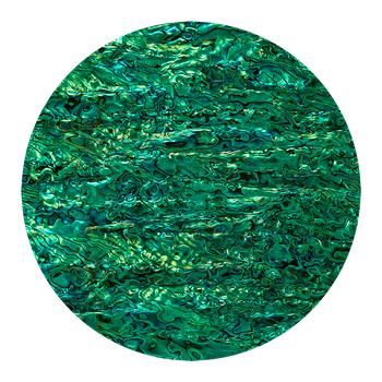 VENEER PAUA EMERALD GREEN