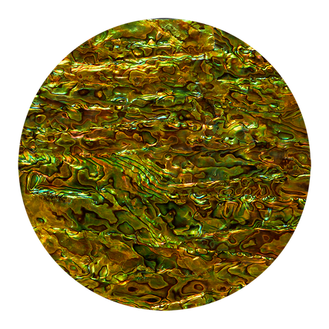 VENEER PAUA PERIDOT GREEN