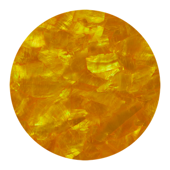 SHELL VENEER COATED - WMOP CITRINE YELLOW - 230*130MM