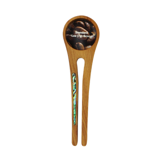 SPOONBILL COFFEE MEASURER & SEALER - PAUA STRIP