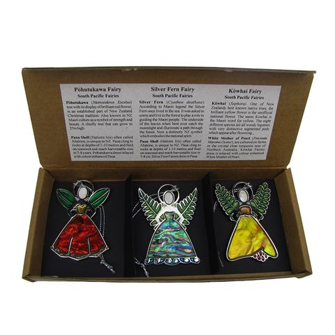 SOUTH PACIFIC FAIRIES - DECORATION - TRIO SET