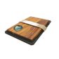 CHEESE BOARD - RIMU - SMALL PAUA SHELL - 300X200X20MM