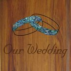 DESIGN - OUR WEDDING - 2 PAUA RINGS