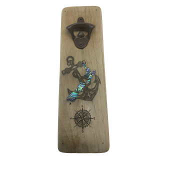 BOTTLE OPENER - RECYCLEWOOD - ANCHOR