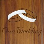 DESIGN - OUR WEDDING - 2 WMOP RINGS