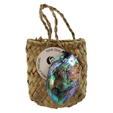 PAUA GEM AND KETE BAG