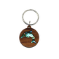 PAUA AND RIMU 3D KEYRING