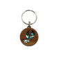 PAUA AND RIMU 3D KEYRING