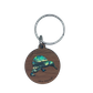 PAUA AND RIMU 3D KEYRING