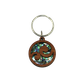 PAUA AND RIMU 3D KEYRING