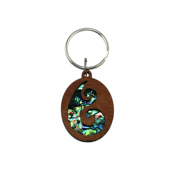 PAUA & RIMU 3D KEYRING - MOANA