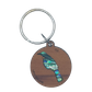 PAUA AND RIMU 3D KEYRING