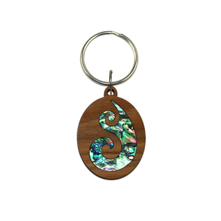 PAUA|RIMU KEYRING - MOANA