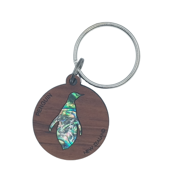 PAUA|RIMU KEYRING