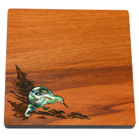 PAUA AND RIMU COASTERS - SINGLES