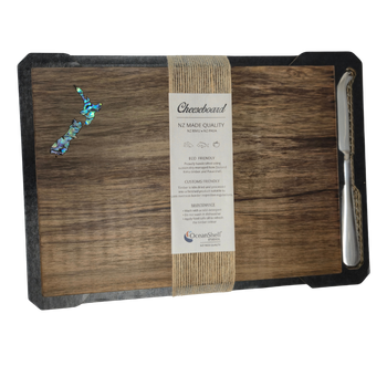CHEESE BOARD - RIMU - NZ MAP - MEDIUM