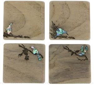 COASTER RECYCLEWOOD - SET OF 4