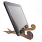 KORU TABLET STAND - PAUA & RIMU