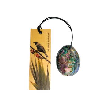 PAUA GEM BOOKMARK - TUI