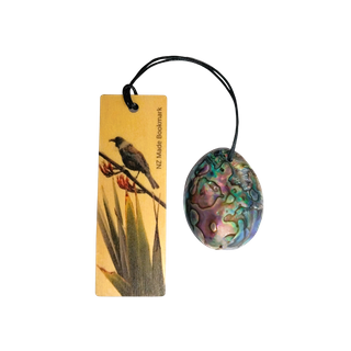 PAUA GEM BOOKMARK - TUI