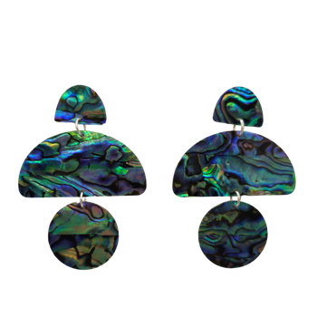 EARRINGS - Three Piece Stud