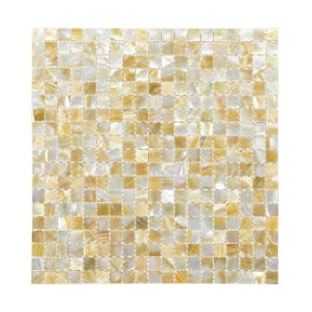 SHELL MOSAIC TILE GOLD MOP