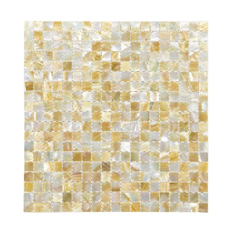 SHELL MOSAIC TILE GOLD MOP