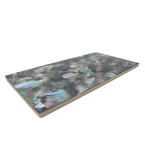 SHELL VENEER TILE BLACK MOTHER OF PEARL