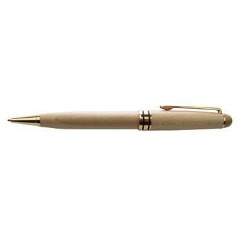 WOODEN MAPLE PEN - MT BLANC STYLE GOLD