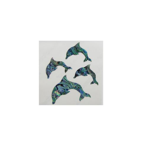 THEME SET -  PAUA STICKERS - DOLPHIN (4PCS)