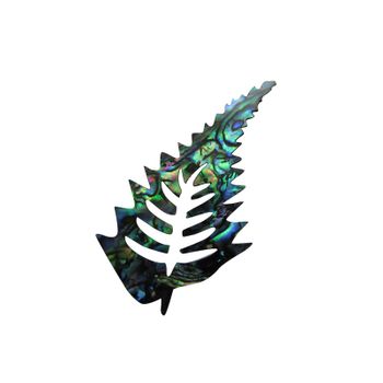 GLOSS PAUA VENEER SHAPE - FERN