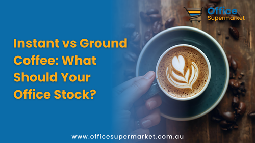 Instant vs Ground Coffee: What Should Your Office Stock?