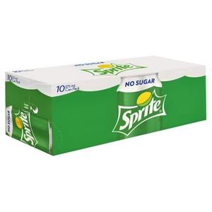 Sprite Zero Sugar Lemonade Cans (10x375ml)
