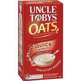 Uncle Tobys Quick Oats 1kg