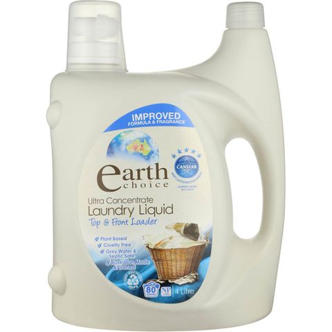 Earthchoice Concentrate Laundry Liquid 4 Litre