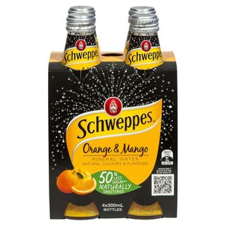Schweppes Orange & Mango Mineral Water (24x300ml)