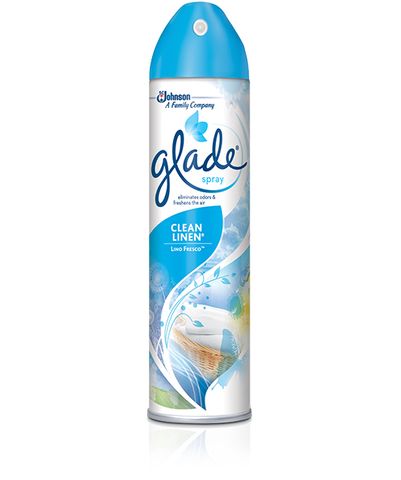 Glade Clean Linen Air Freshener Aerosol 200g