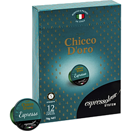 Chicco D'Oro Coffee Capsule Ristretto (12pk)