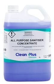 Clean Plus All Purpose Sanitiser Concentrate 5 Litre