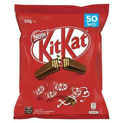Nestle Kit Kat Chocolate Bars Individually Wrapped 2 Finger 700g