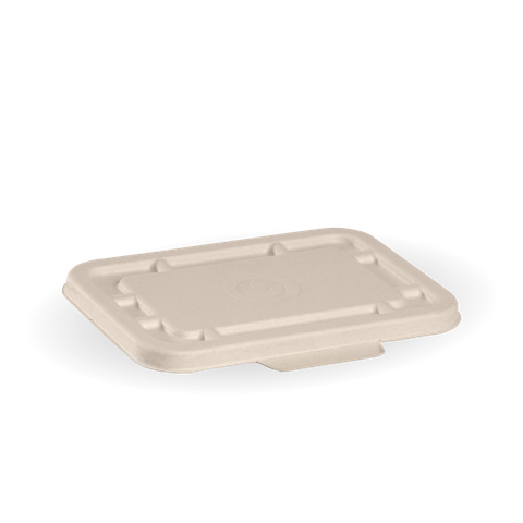 B-LB-N Biopak Natural Bio Cane Takeaway Lid 600ml (500)