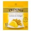 Twinings Lemon & Ginger Tea Cup Bags 10pk