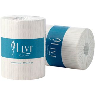 LIVI Perforated Roll Towel 2ply 240 Sheets (12)