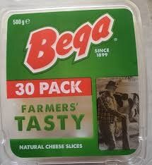 Bega Natural Tasty Cheese Slices 30pk